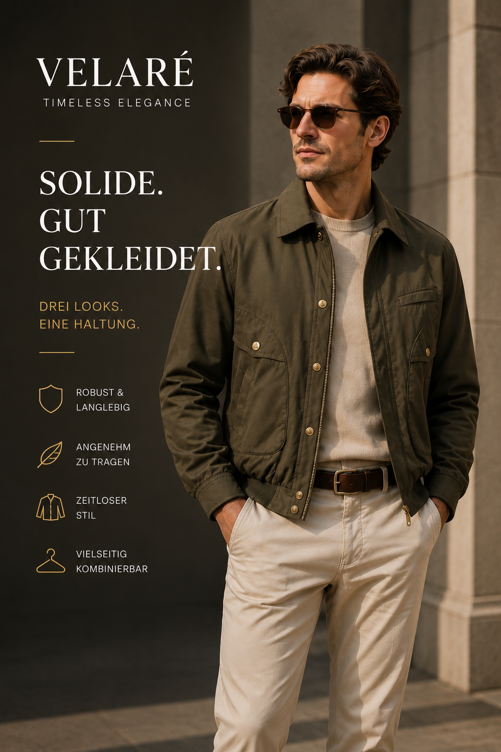 FIELD JACKET – OLIVE / KHAKI