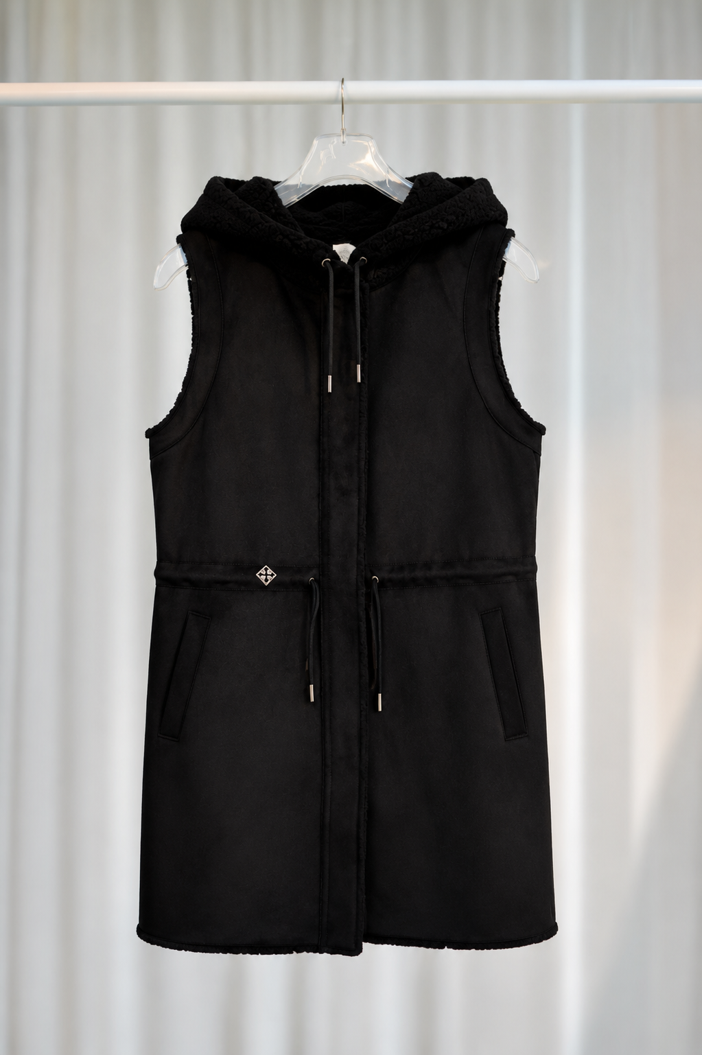 Reversible Sherpa Vest – Ivory