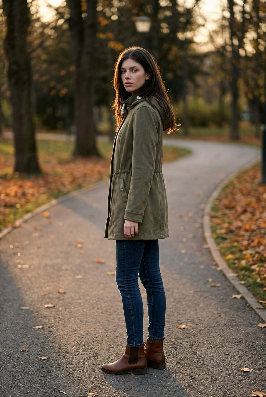 The Olive Layer Coat