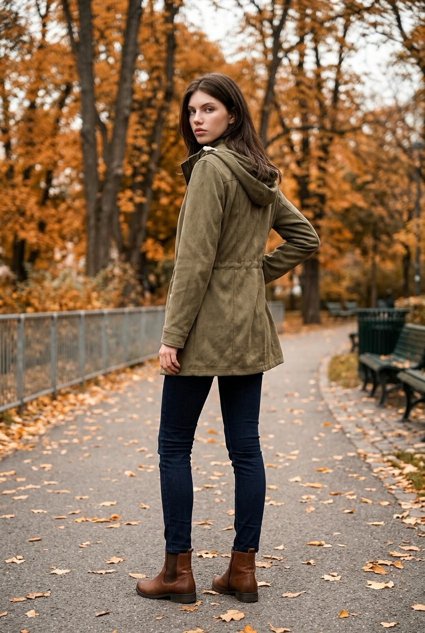 The Olive Layer Coat