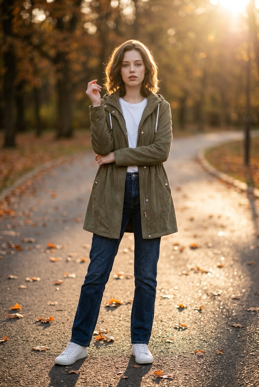 The Olive Layer Coat
