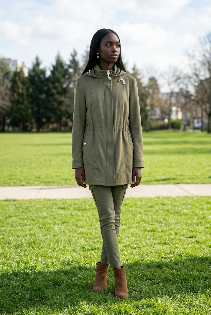 The Olive Layer Coat