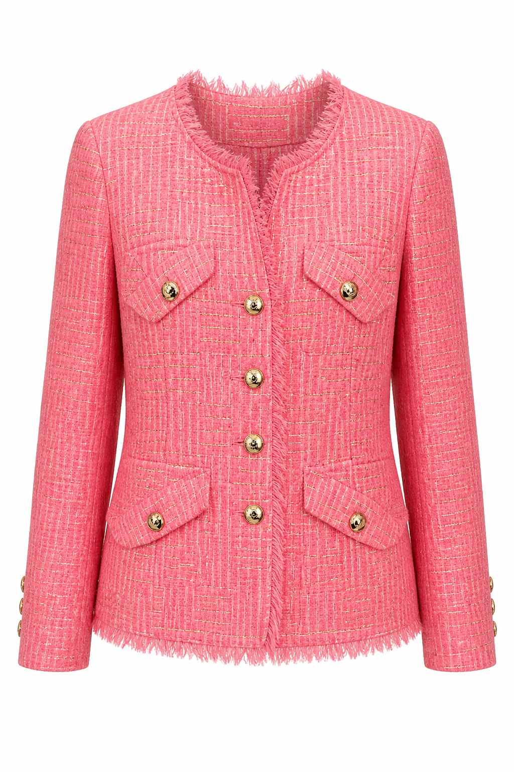 Paris Tweed Jacket – Blush Pink
