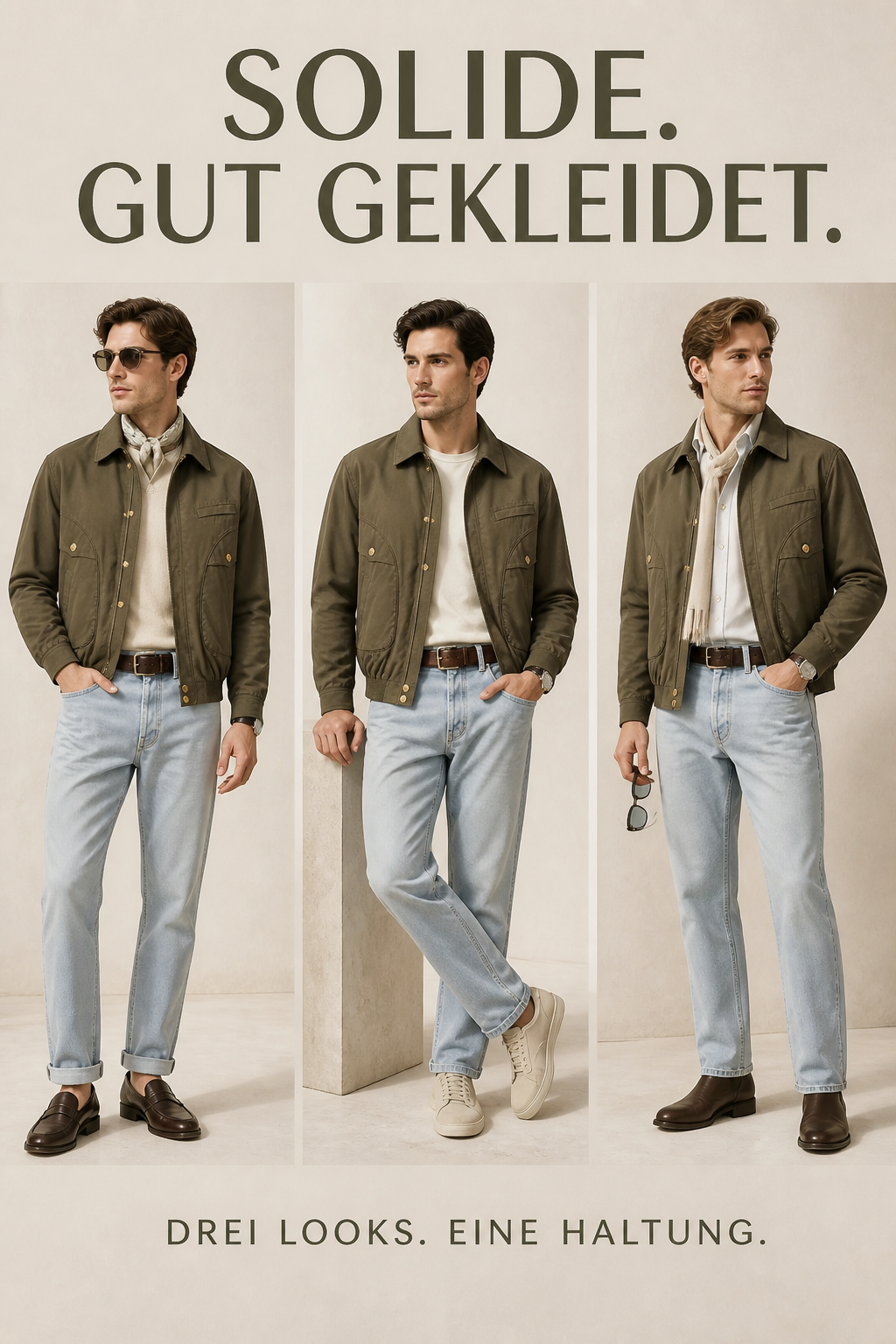 FIELD JACKET – OLIVE / KHAKI