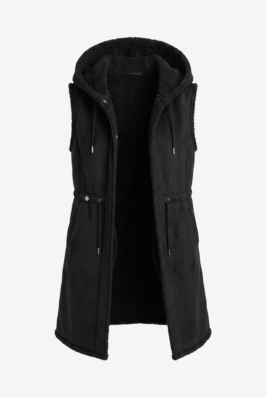 Reversible Sherpa Vest – Ivory